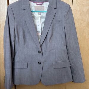 Banana Republic Gray Blazer